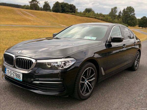 BMW 5-Series Saloon, Diesel, 2017, Black
