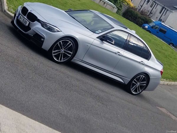 BMW 3-Series Saloon, Diesel, 2018, Silver