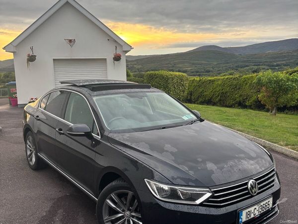 Volkswagen Passat Saloon, Diesel, 2018, Black