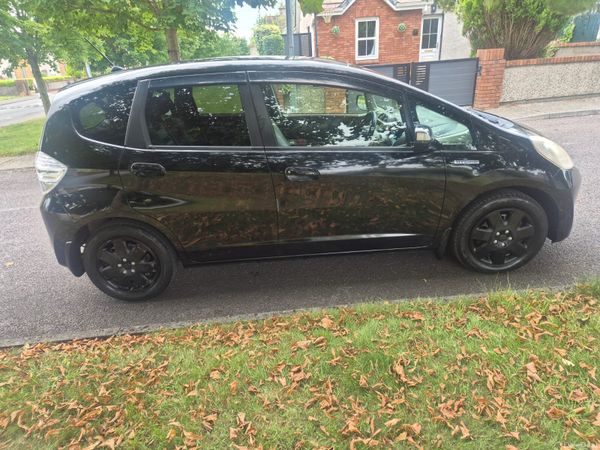 Honda Fit Hatchback, Petrol Hybrid, 2013, Black