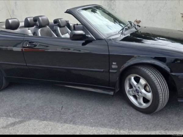 Saab 9-3 Convertible, Petrol, 2001, Black