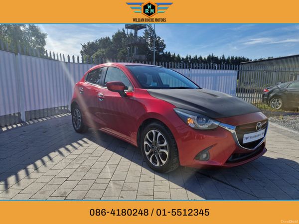 Mazda Mazda2 Hatchback, Diesel, 2016, Red