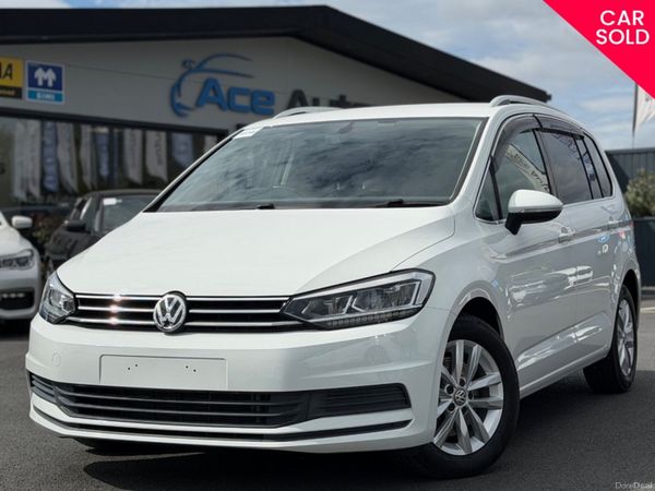 Volkswagen Touran MPV, Diesel, 2018, White