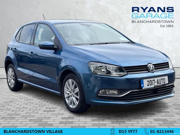 Volkswagen Polo Hatchback, Petrol, 2017, Blue