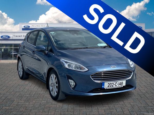 Ford Fiesta Hatchback, Petrol, 2020, Blue