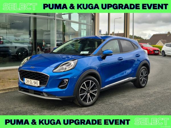 Ford Puma MPV, Petrol Hybrid, 2024, Blue