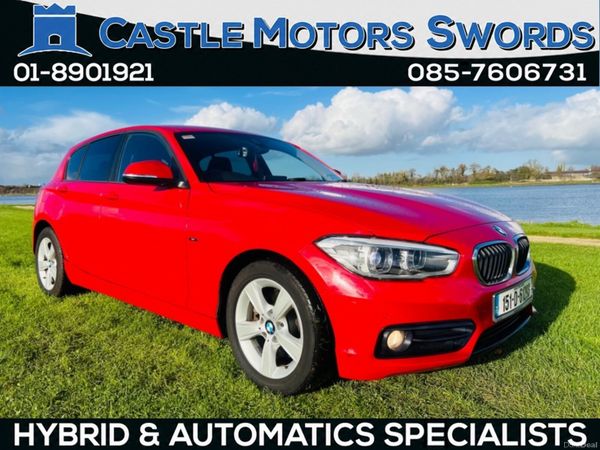 BMW 1-Series Hatchback, Petrol, 2015, Red