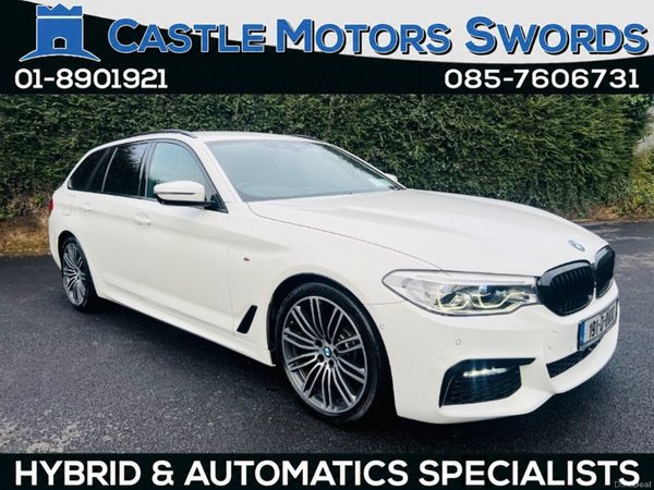 BMW 5-Series Estate, Diesel, 2019, White