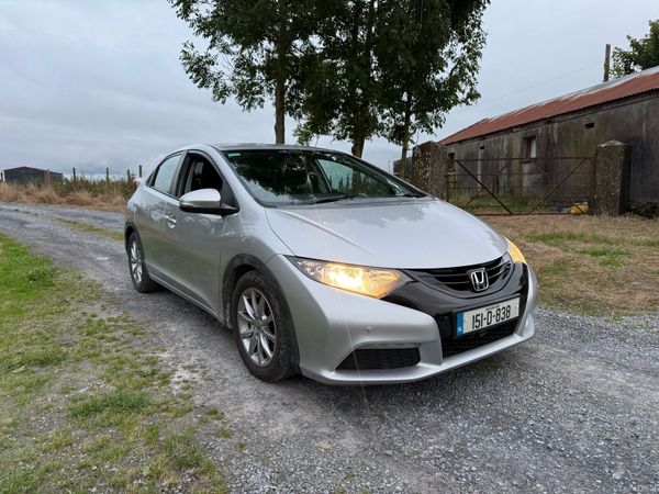 Honda Civic Hatchback, Petrol, 2015, Grey