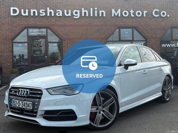 Audi S3 Saloon, Petrol, 2015, White