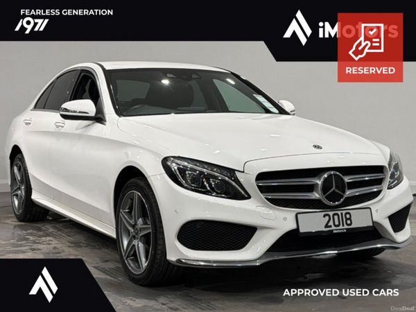 Mercedes-Benz C-Class Saloon, Diesel, 2018, White