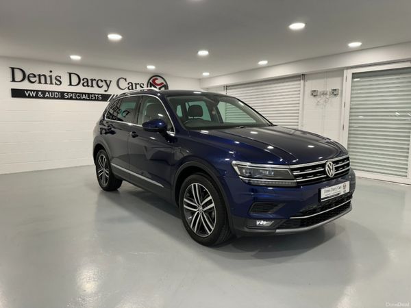 Volkswagen Tiguan SUV, Diesel, 2018, Blue