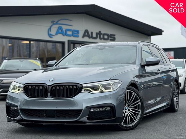 BMW 5-Series Estate, Diesel, 2018, Grey