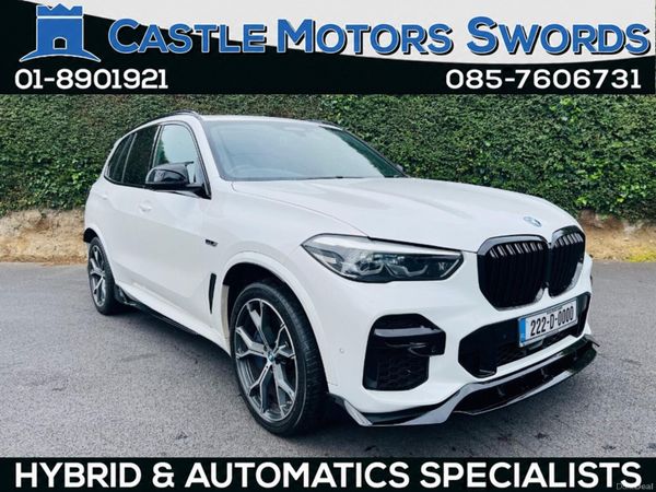 BMW X5 SUV, Petrol Plug-in Hybrid, 2022, White
