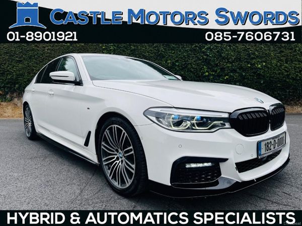 BMW 5-Series Saloon, Diesel, 2018, White