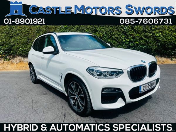 BMW X3 SUV, Petrol Plug-in Hybrid, 2021, White