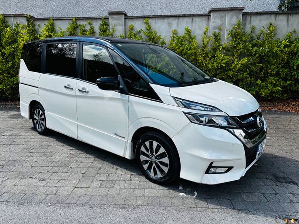 Nissan Serena MPV, Petrol Hybrid, 2017, White