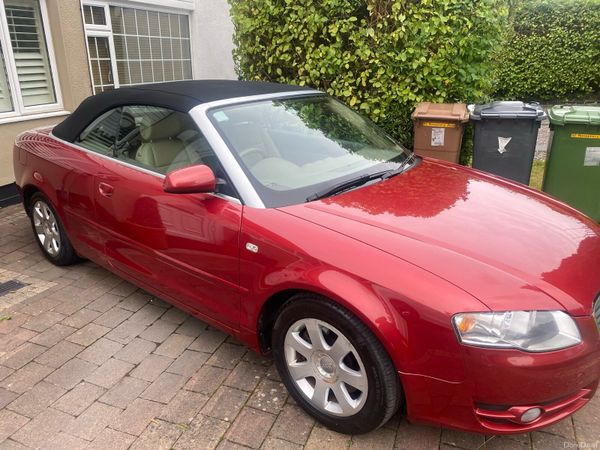 Audi A4 Convertible, Petrol, 2006, Red