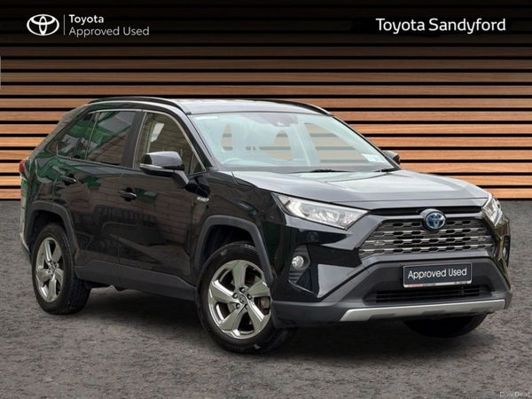 Toyota RAV4 SUV, Petrol Hybrid, 2020, Black