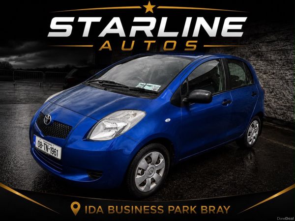 Toyota Yaris Hatchback, Petrol, 2008, Blue