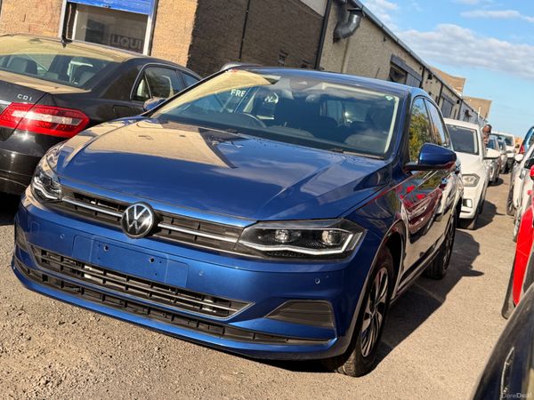 Volkswagen Polo Hatchback, Petrol, 2021, Blue