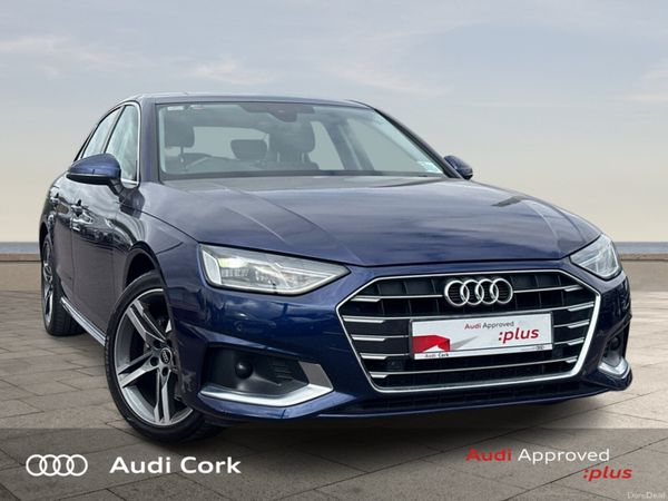 Audi A4 Saloon, Diesel, 2023, Blue