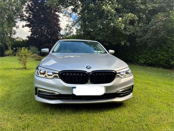 BMW 5-Series Saloon, Diesel, 2017, Silver