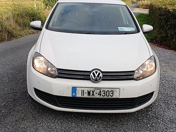 Volkswagen Golf Hatchback, Diesel, 2011, White