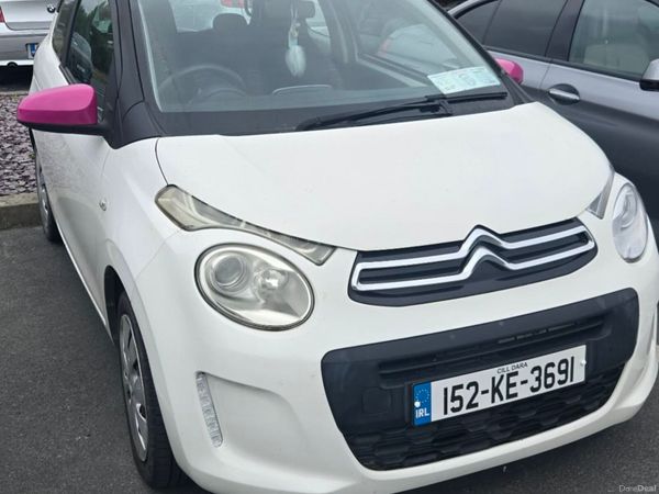 Citroen C1 Hatchback, Petrol, 2015, White
