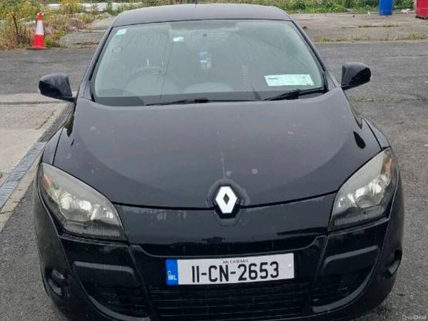 Renault Megane Coupe, Diesel, 2011, Black