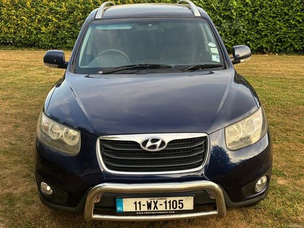 Hyundai Santa Fe SUV, Diesel, 2011, Blue