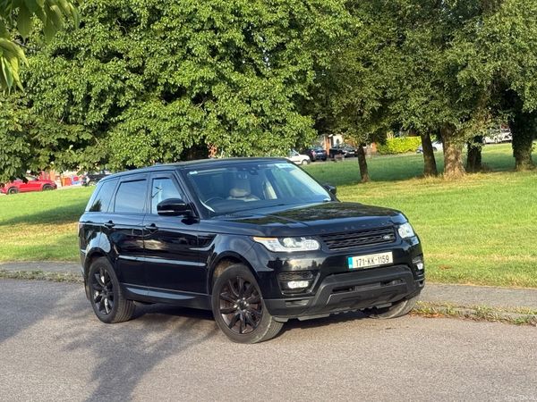 Land Rover Range Rover Sport SUV, Diesel, 2017, Black