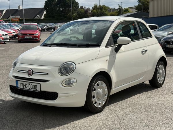 Fiat 500 Hatchback, Petrol, 2017, White