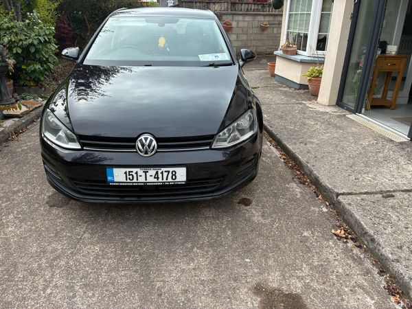 Volkswagen Golf Hatchback, Diesel, 2015, Black