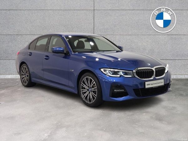 BMW 3-Series Saloon, Petrol Plug-in Hybrid, 2022, Blue