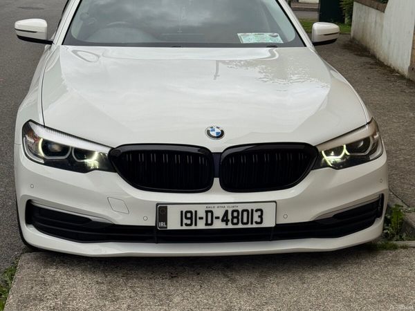 BMW 5-Series Saloon, Diesel, 2019, White