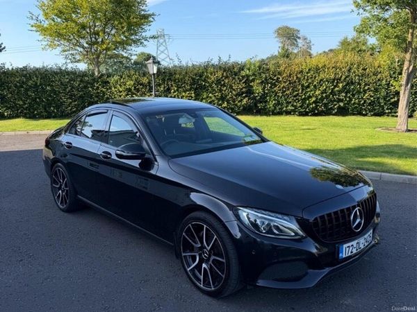 Mercedes-Benz C-Class Saloon, Diesel, 2017, Black