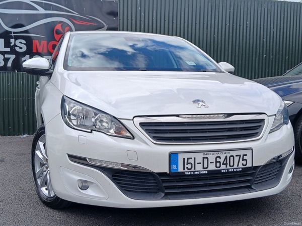Peugeot 308 Hatchback, Petrol, 2015, White