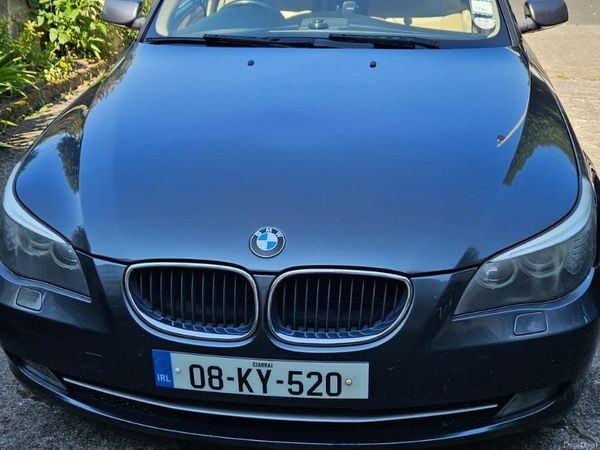 BMW 5-Series Saloon, Diesel, 2008, Grey