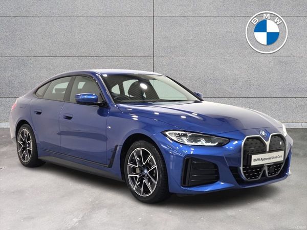 BMW i4 Hatchback, Electric, 2023, Blue