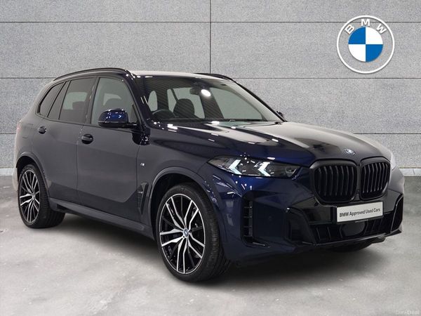 BMW X5 SUV, Petrol Plug-in Hybrid, 2024, Blue