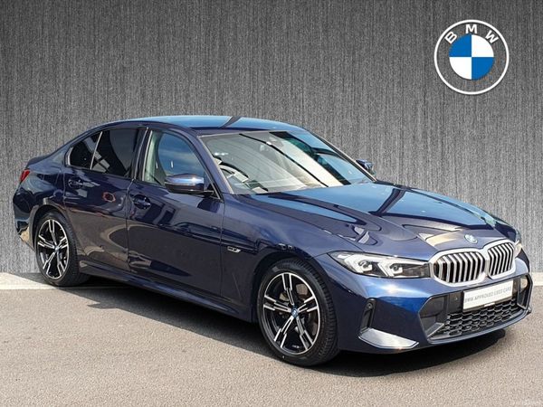 BMW 3-Series Saloon, Petrol Plug-in Hybrid, 2023, Blue