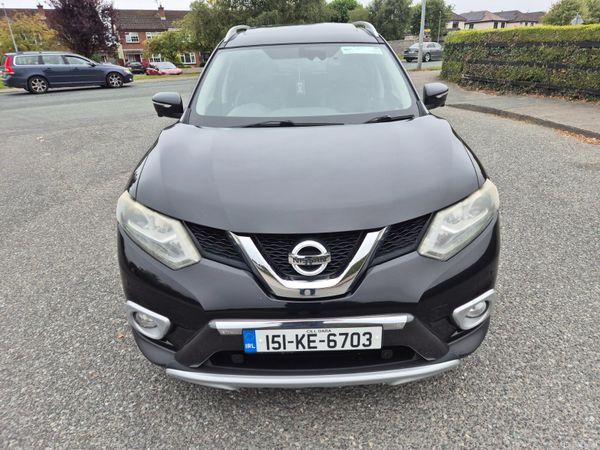 Nissan X-Trail SUV, Petrol Hybrid, 2015, Black