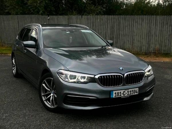 BMW 5-Series Estate, Diesel, 2018, Grey