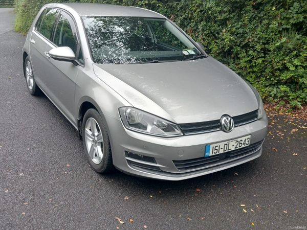 Volkswagen Golf Hatchback, Diesel, 2015, Silver
