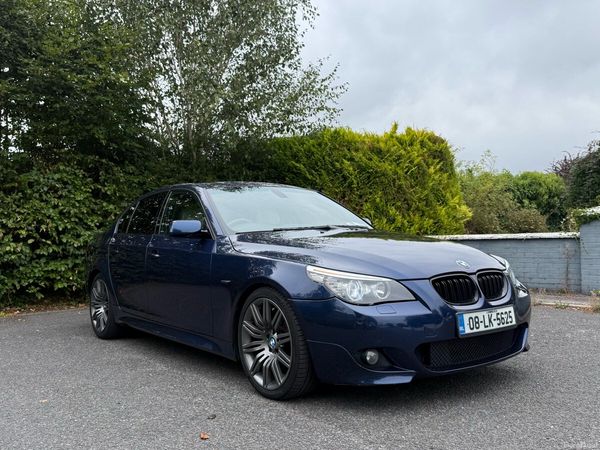 BMW 5-Series Saloon, Diesel, 2008, Blue