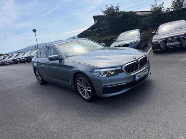BMW 5-Series Saloon, Diesel, 2019, Blue