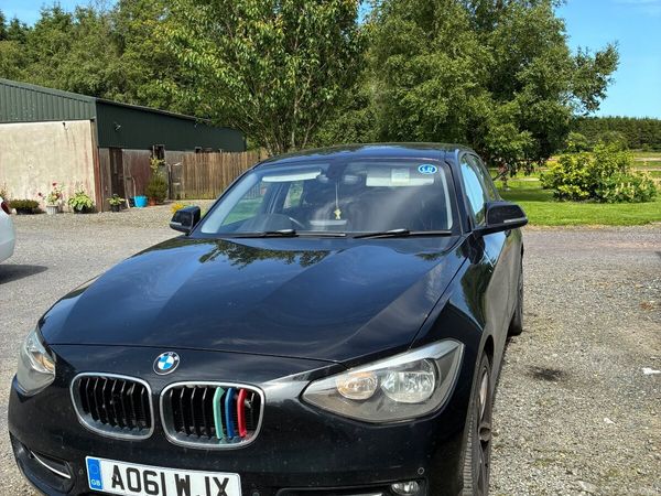 BMW 1-Series Hatchback, Diesel, 2012, Black