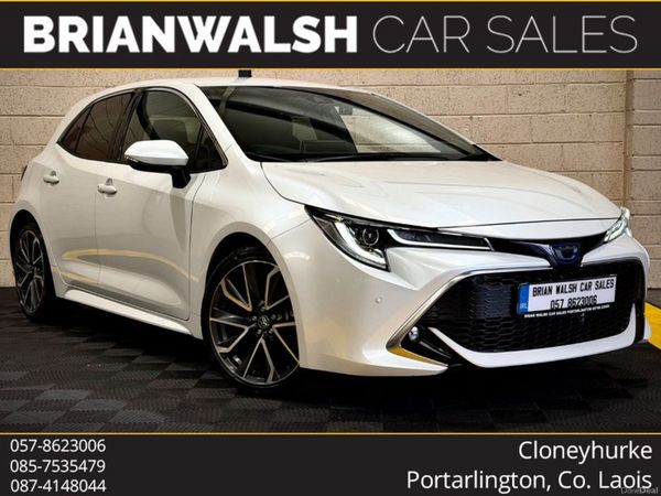 Toyota Corolla Hatchback, Petrol Hybrid, 2021, White
