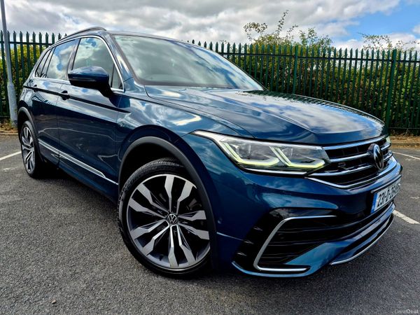Volkswagen Tiguan SUV, Petrol Plug-in Hybrid, 2023, Blue